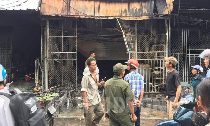 Cháy nhà ở xã Thanh An, 2 mẹ con tử vong